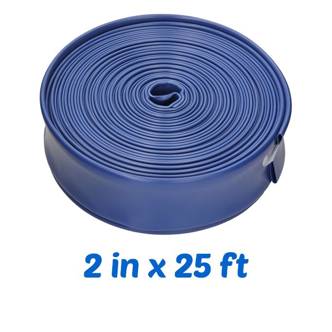 2" X 25' CONSUMER GRADE BACKWASH HOSE (SUPER-PRO - 2160WBUSS025)