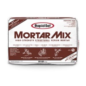 55 LB BROWN BAG RAPID SET MORTAR MIX (RAPID SET - RAPID SET MORTAR MIX 55#)