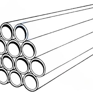 2" X 20' SCH 40 BELL END PVC PIPE (47645)