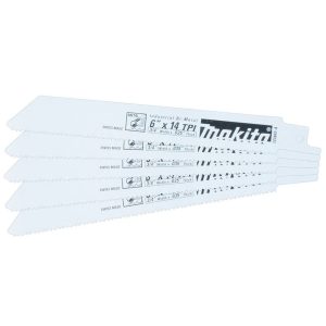 5/PK 6" 14TPI METAL RECIPRO BLADE (MAKITA - 723065-A-5)