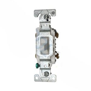 COMMERCIAL GRADE TOGGLE 20 AMP SWITCH DOUBLE POLE 120/277V (EATON - CS220W)