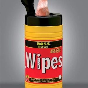 DUAL SIDED ABRASIVE WIPES (BOSS PRO - 142865)