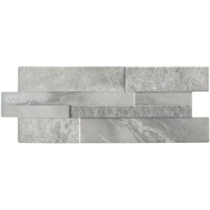 6 1/4" X 15 3/4" CARRARA TILE GRIGIO GRAY (NPT  - CRA-GRIGIO) **Sold by the Sq F