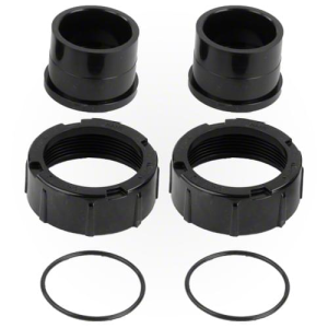 2" X 2 1/2" TAIL PIECE WITH O-RING AND COUPLING NUT SET OF 2 (JANDY - R0449000)
