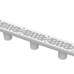 32" WHITE CHANNEL DRAIN FLAT COVER **NO FRAME (AQUASTAR - 32CDFLNFK101)